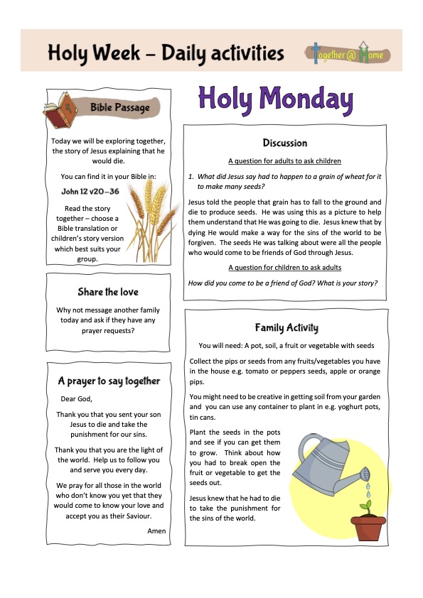 Holy Monday